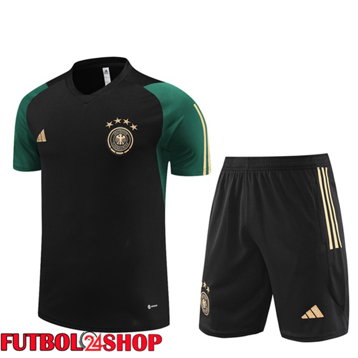 Camiseta Entrenamiento Alemania + Pantaloncini Negro 2023/2024