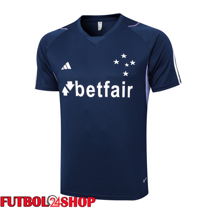 Camiseta Entrenamiento Cruzeiro EC Azul Real 2023/2024
