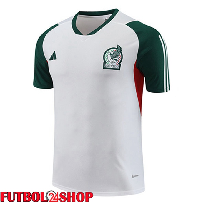 Camiseta Entrenamiento México Blanco 2023/2024