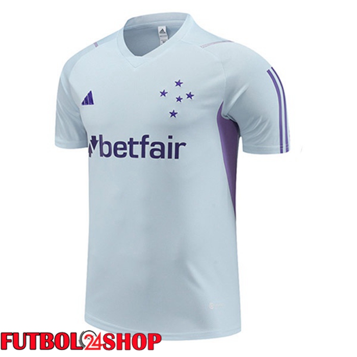 Camiseta Entrenamiento Cruzeiro EC Gris 2023/2024