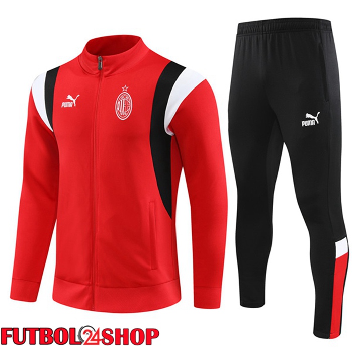 Chaqueta Chandal AC Milan Rojo 2023/2024