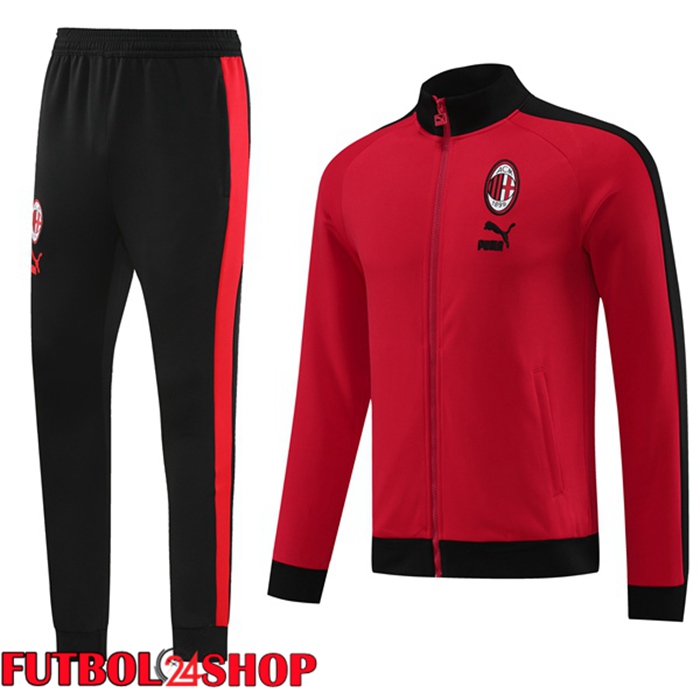 Chaqueta Chandal AC Milan Rojo 2023/2024