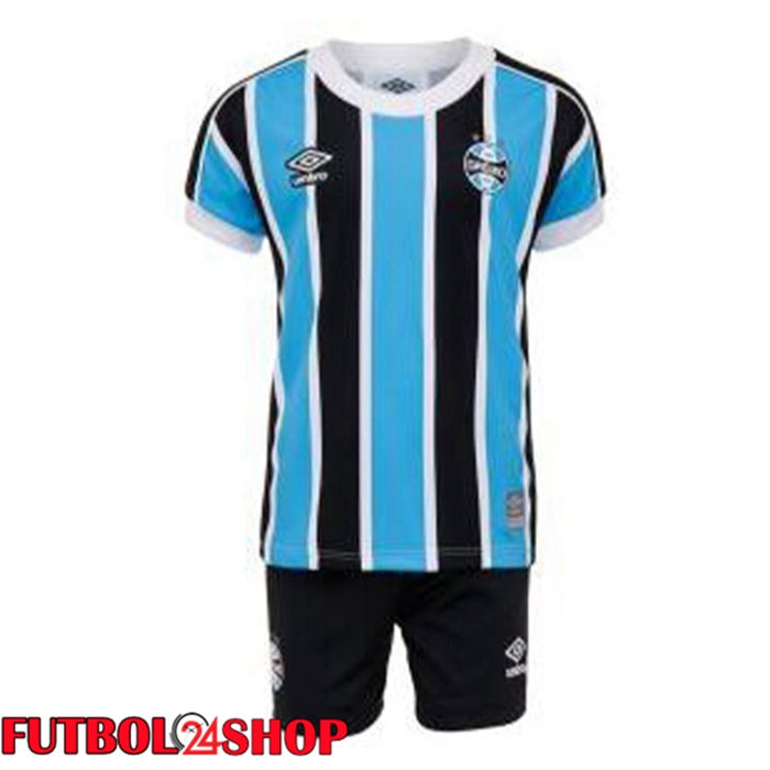 Camiseta Gremio Ninos Primera Negro Azul 2023/2024