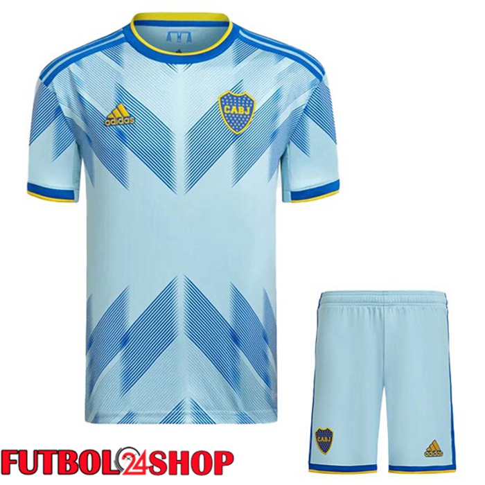 Camisetas De Futbol Boca Juniors Ninos Tercera Azul 2023/2024