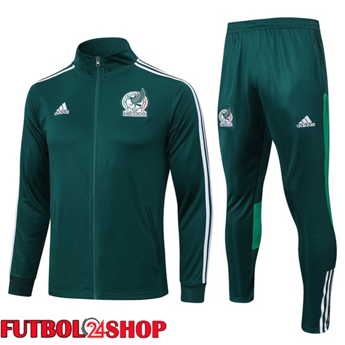 Chandal Equipos De Futbol - Chaqueta México Verde 2023/2024