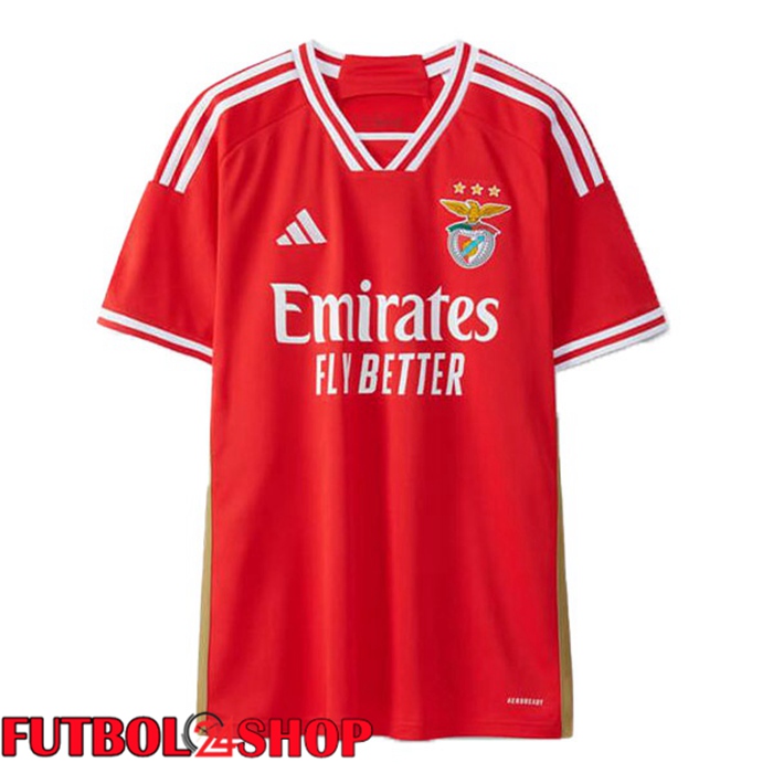 Camisetas De Futbol S.L Benfica Primera Rojo 2023/2024