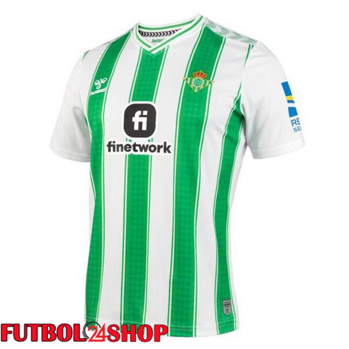 Camisetas De Futbol Real Betis Primera Verde Blanco 2023/2024