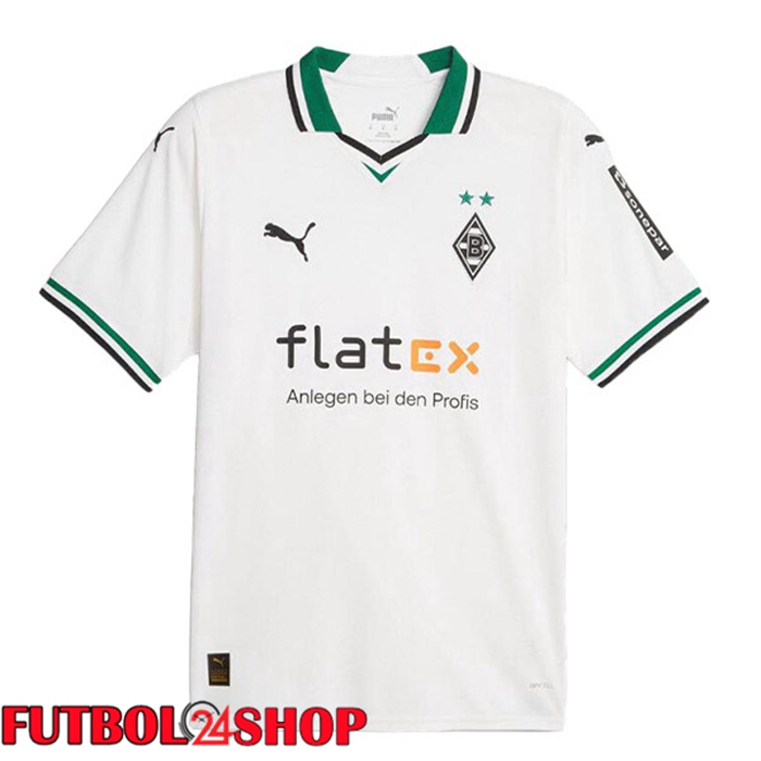 Camisetas De Futbol Monchengladbach Primera Blanco 2023/2024