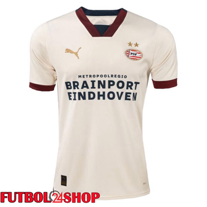 Camisetas De Futbol PSV Eindhoven Segunda Marrón 2023/2024