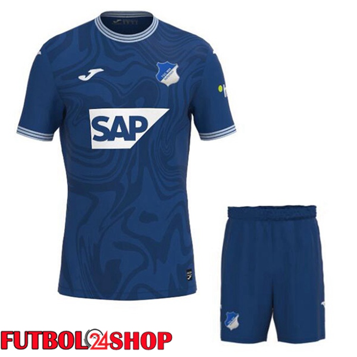 Camisetas De Futbol TSG Hoffenheim Ninos Primera Azul Real 2023/2024