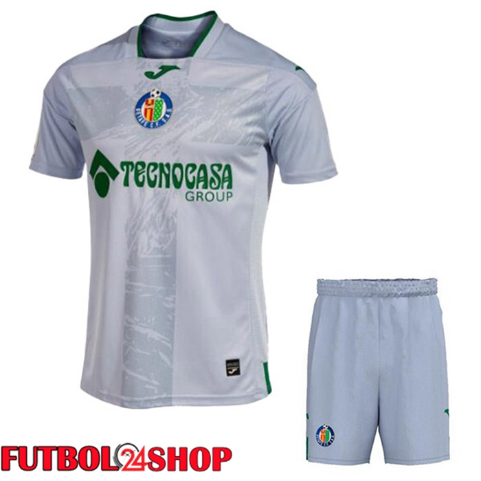 Camisetas De Futbol Getafe CF Ninos Tercera Gris 2023/2024
