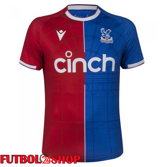 Camisetas De Futbol Crystal Palace Primera Rojo Azul 2023/2024