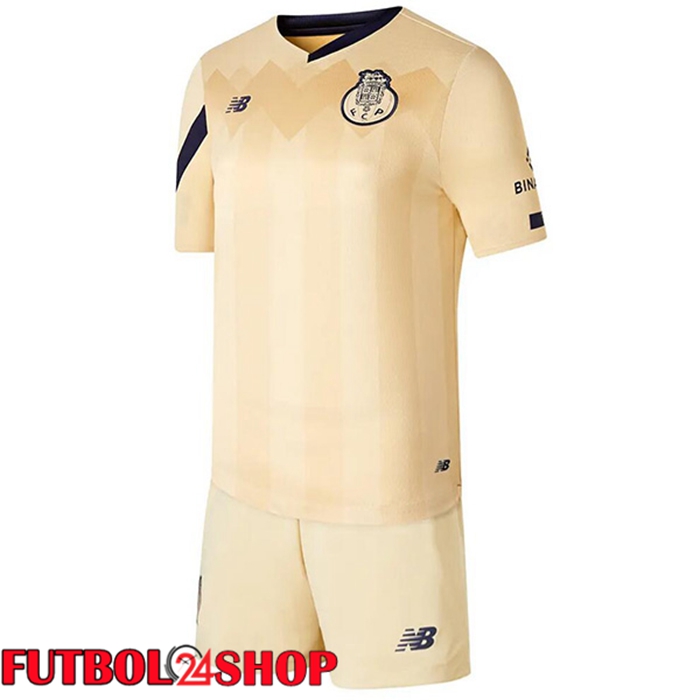 Camisetas De Futbol FC Porto Ninos Segunda Marrón 2023/2024