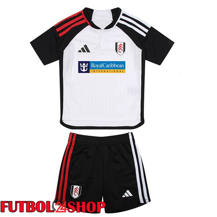 Camiseta Fulham FC Ninos Primera Blanco 2023/2024