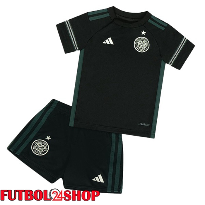 Camiseta Celtic FC Ninos Primera Negro 2023/2024