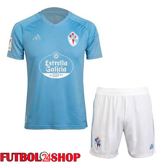 Camiseta Celta Vigo Ninos Primera Azul 2023/2024