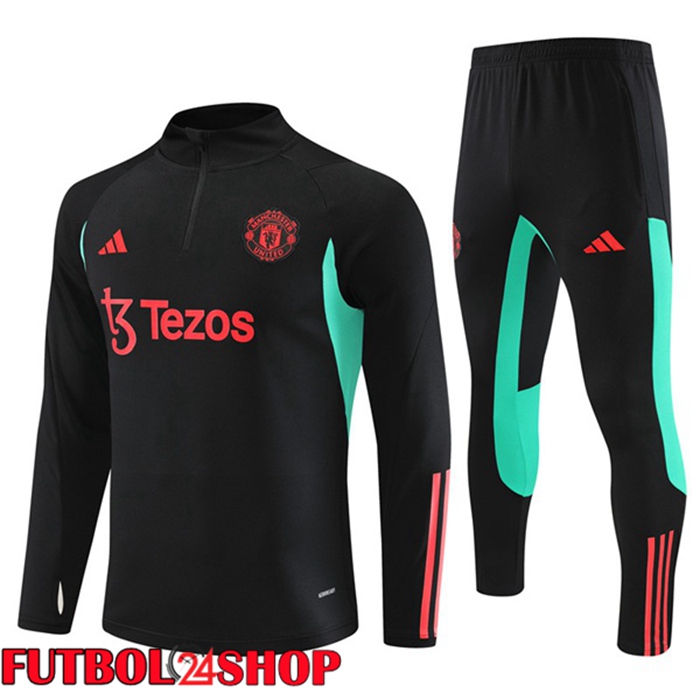 Chandal Equipos De Futbol Manchester United Negro 2023/2024