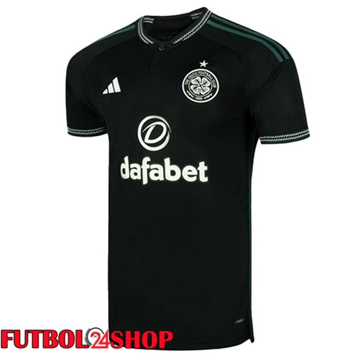 Camiseta Celtic FC Segunda Negro 2023/2024