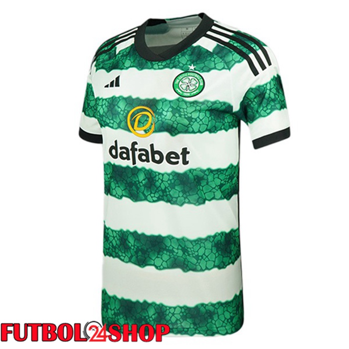 Camiseta Celtic FC Primera Verde Blanco 2023/2024
