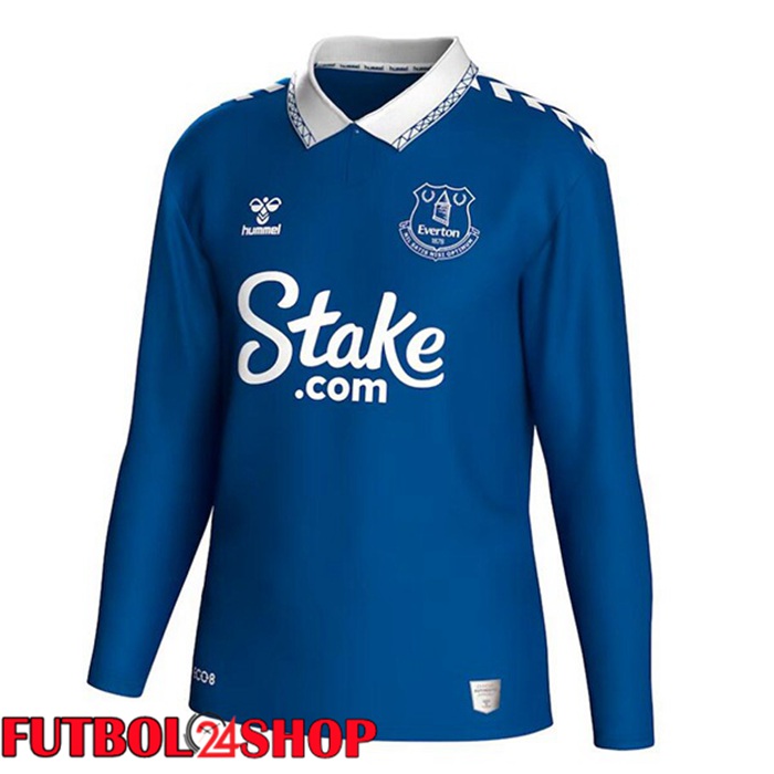 Camiseta EVerdeon Primera Manga Larga Azul 2023/2024