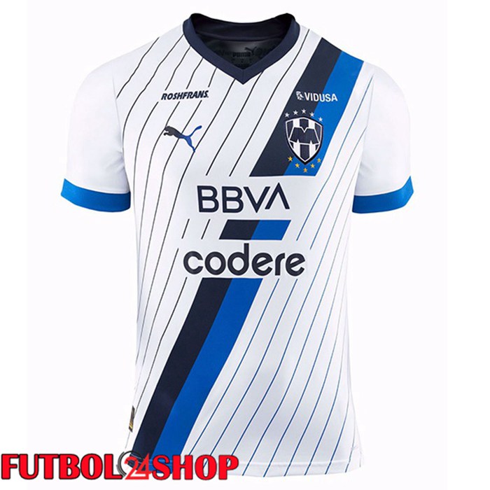 Camiseta CF Monterrey Segunda Azul Blanco 2023/2024