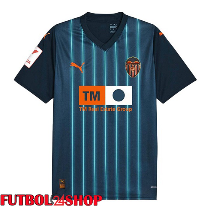 Camiseta Valencia CF Segunda Azul 2023/2024