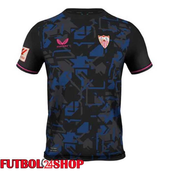 Camiseta Sevilla FC Tercera Negro 2023/2024