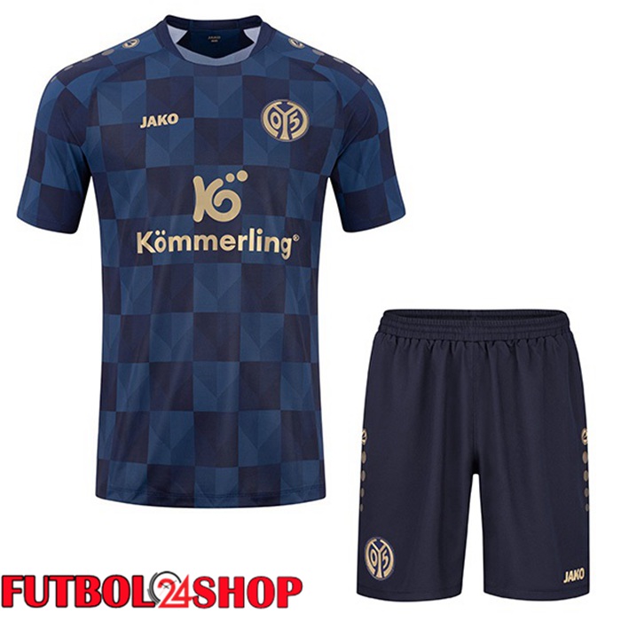 Camiseta FSV Mainz 05 Ninos Segunda Azul 2023/2024