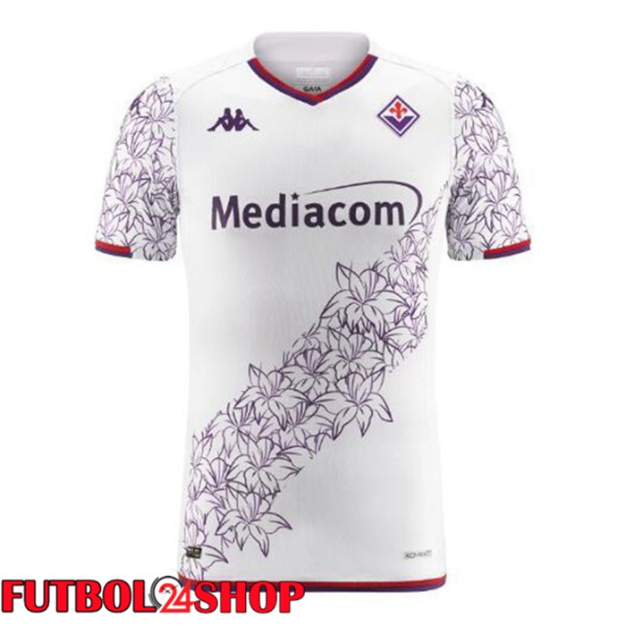 Camiseta ACF Fiorentina Primera Blanco 2023/2024