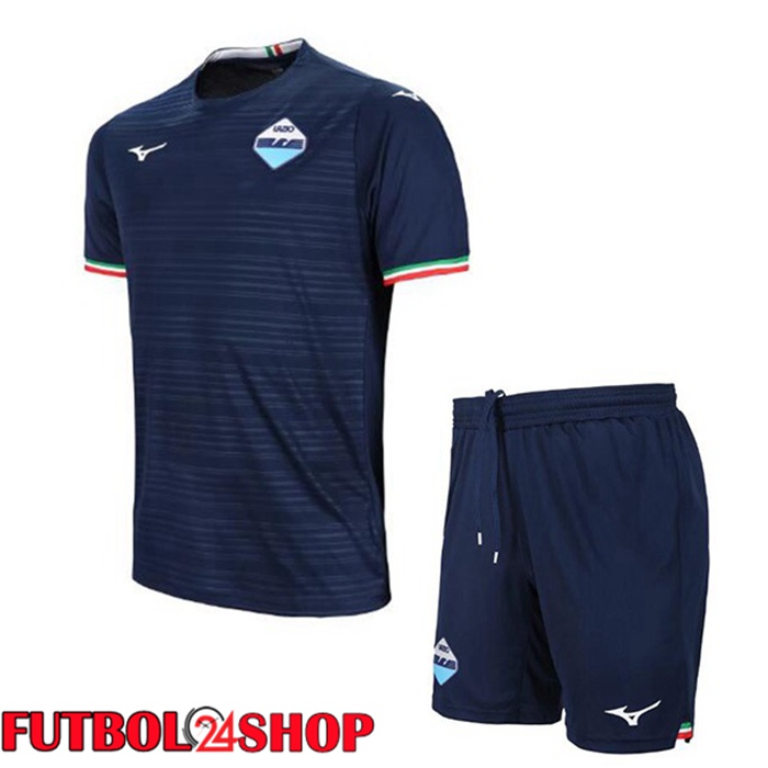 Camiseta SS Lazio Ninos Segunda Azul 2023/2024