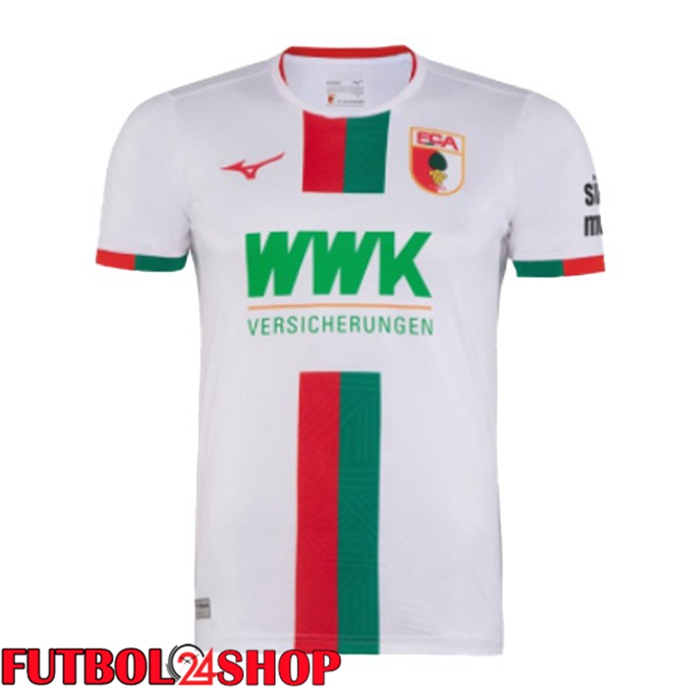 Camiseta FC Augsburg Primera Blanco 2023/2024