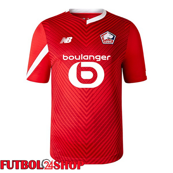 Camiseta Lille OSC Primera Rojo 2023/2024