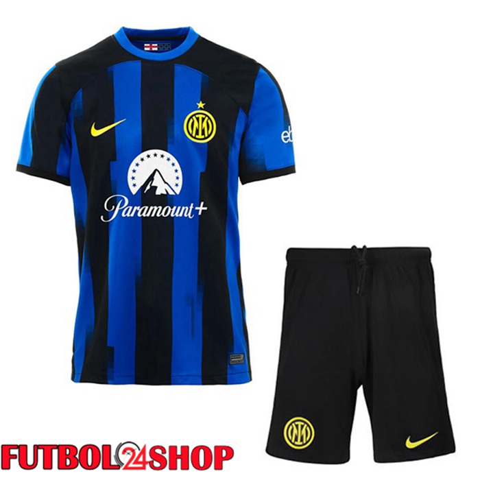 Camiseta Inter Milan Ninos Primera Azul 2023/2024