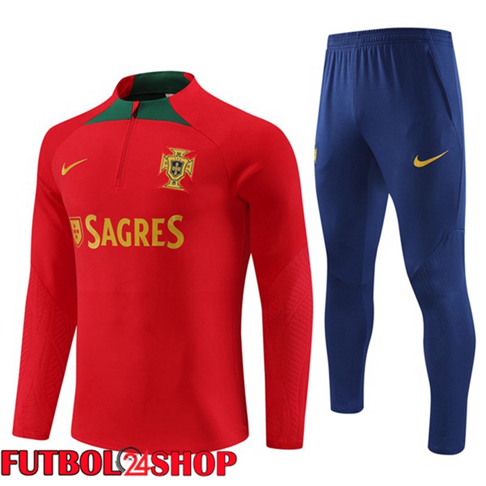 Chandal Equipos De Futbol Portugal Rojo 2023/2024
