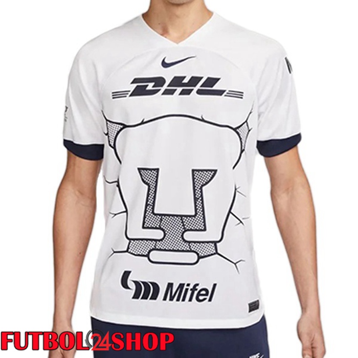 Camiseta Pumas UNAM Primera Blanco 2023/2024