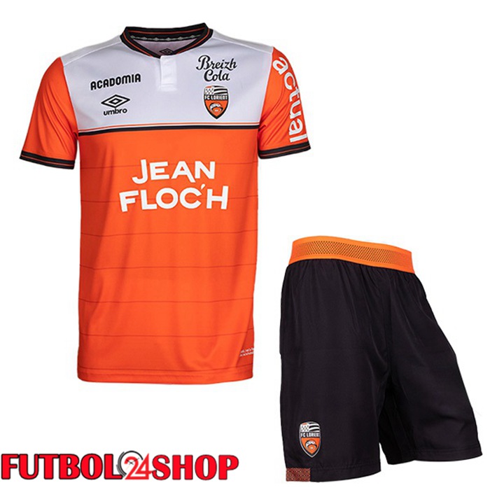 Camiseta FC Lorient Ninos Primera Naranja 2023/2024