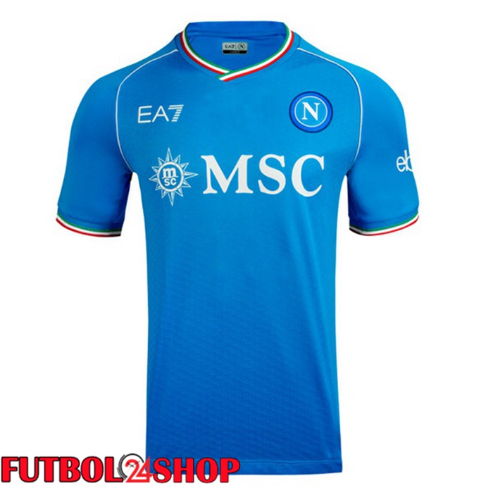 Camiseta SSC Napoli Primera Azul 2023/2024