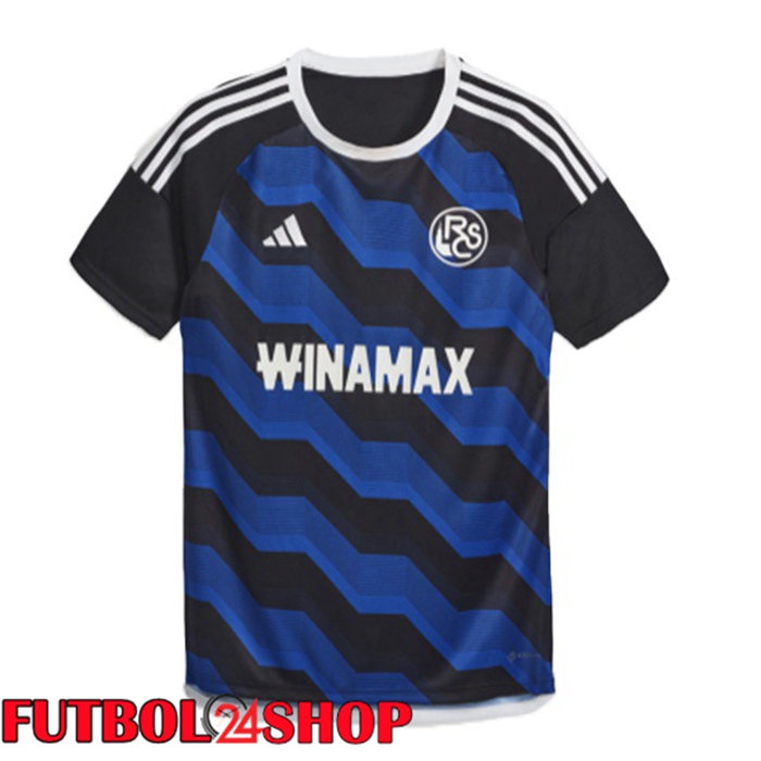 Camiseta RC Strasbourg Alsace Tercera Azul 2023/2024