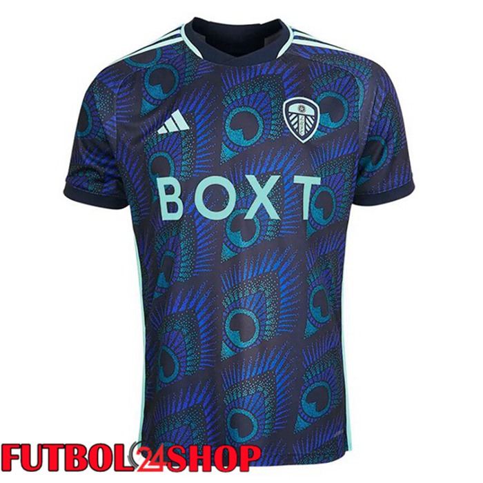 Camiseta Leeds United Segunda Azul 2023/2024