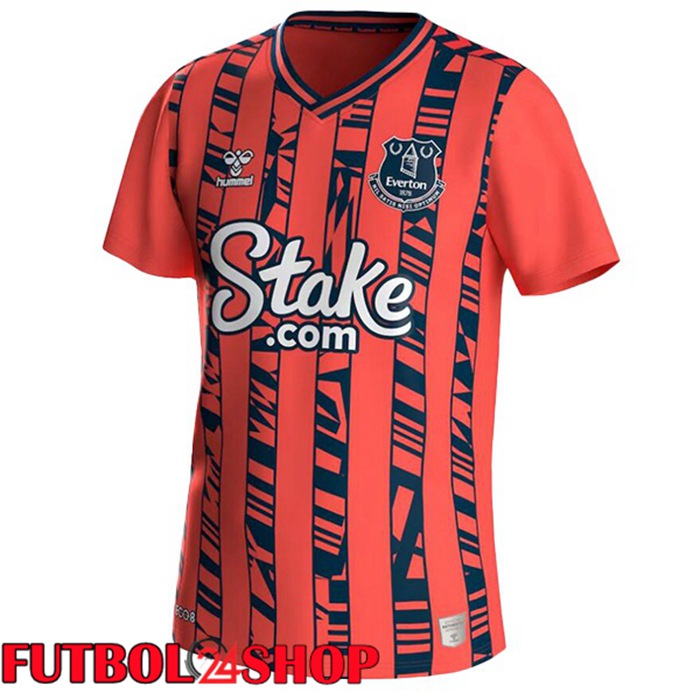 Camiseta Everton Segunda Rojo 2023/2024