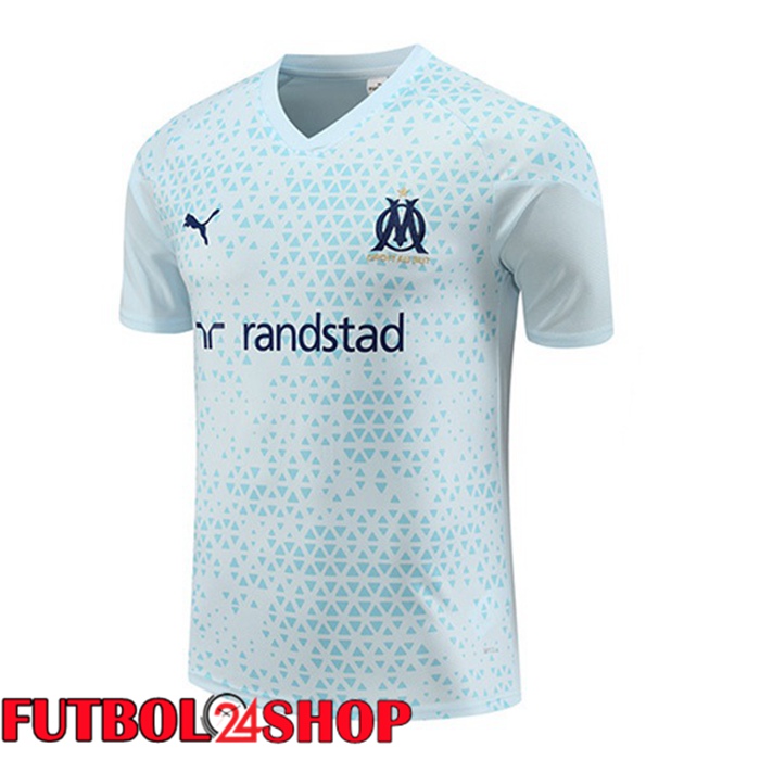 Camiseta Entrenamiento Marsella OM Azul 2023/2024