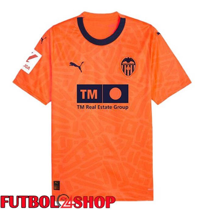 Camiseta Valencia CF Tercera Naranja 2023/2024