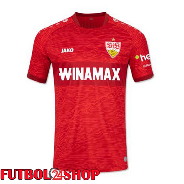 Camiseta VfB Stuttgart Segunda Rojo 2023/2024