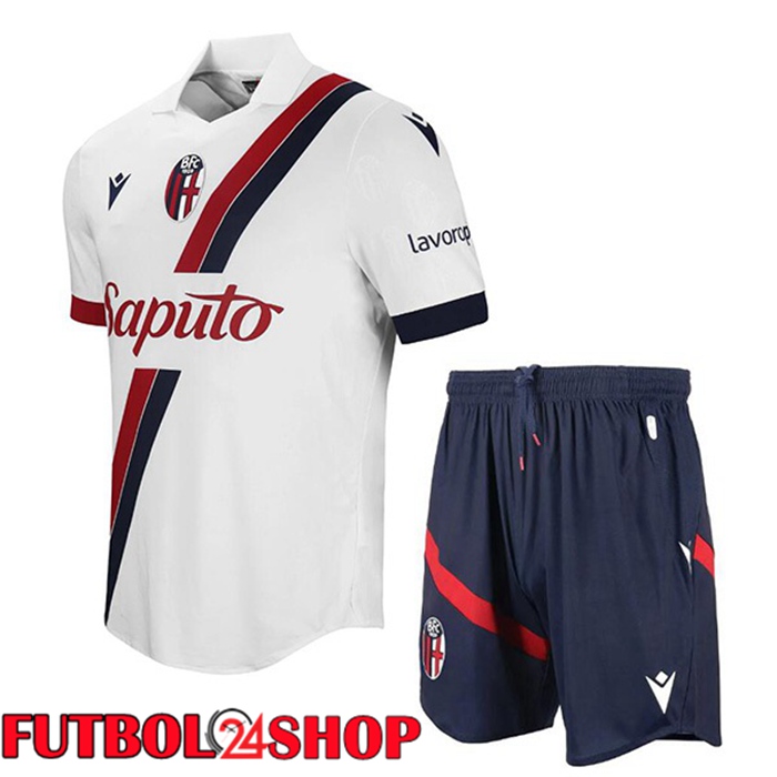 Camiseta Bologne Ninos Segunda Blanco 2023/2024