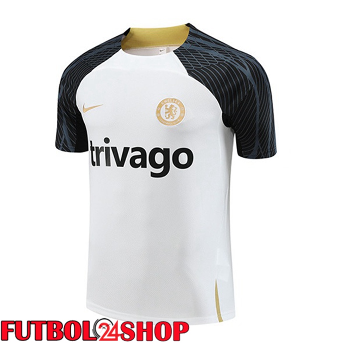 Camiseta Entrenamiento FC Chelsea Blanco 2023/2024