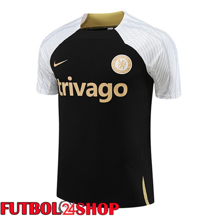Camiseta Entrenamiento FC Chelsea Negro 2023/2024