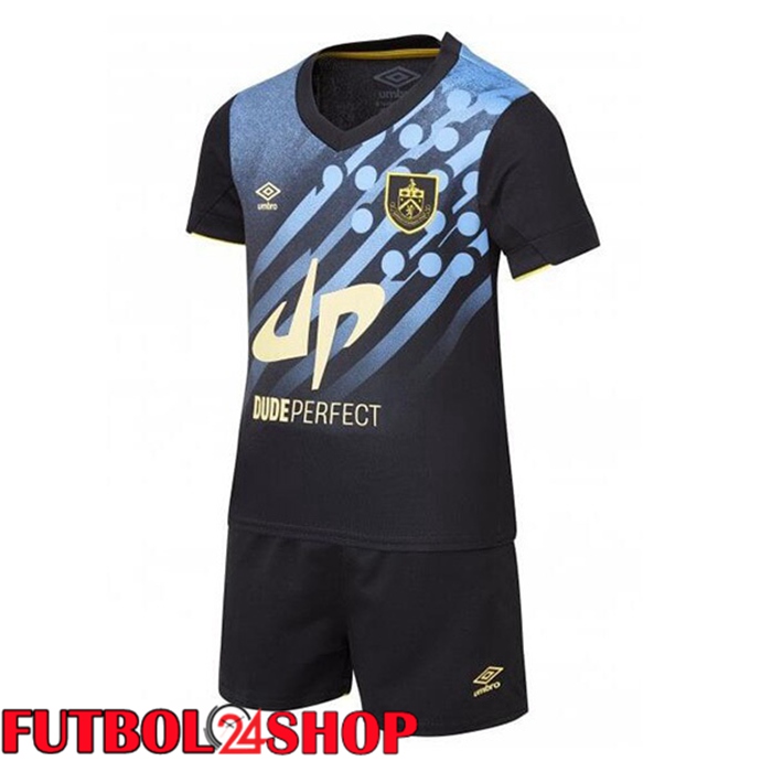 Camiseta Burnley Ninos Tercera Azul 2023/2024