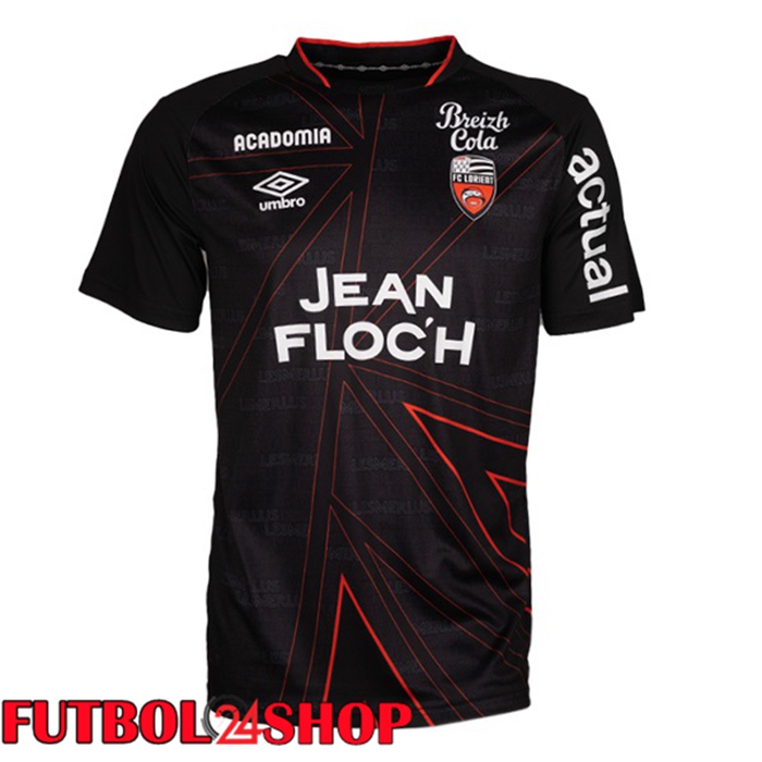 Camiseta FC Lorient Segunda Negro 2023/2024