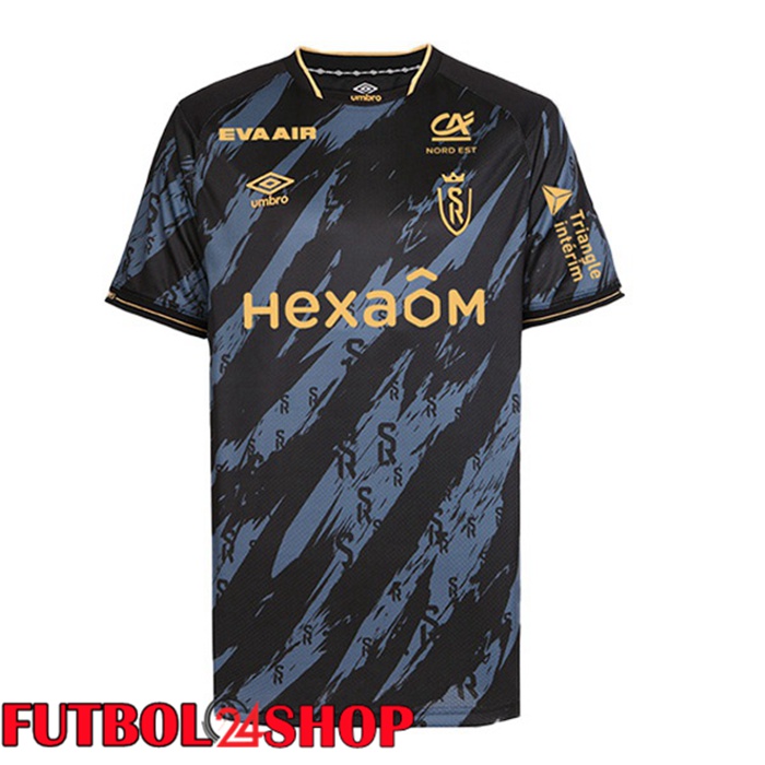 Camiseta Stade De Reims Tercera Negro 2023/2024