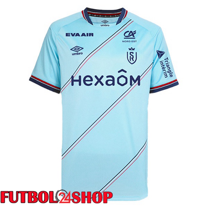 Camiseta Stade De Reims Segunda Azul 2023/2024